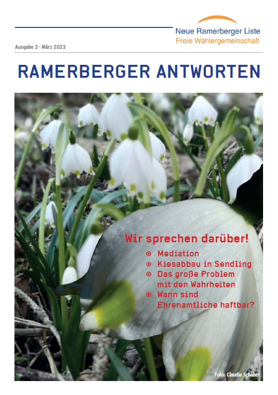 Ramerberger Antworten Ausgabe 3